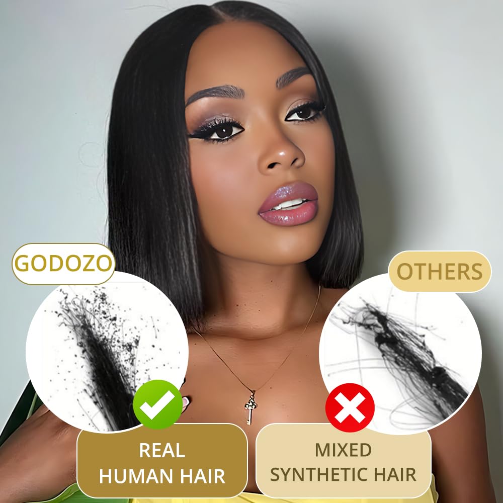 GUDOZO dome cap wig provides breathable, skin-friendly comfort.