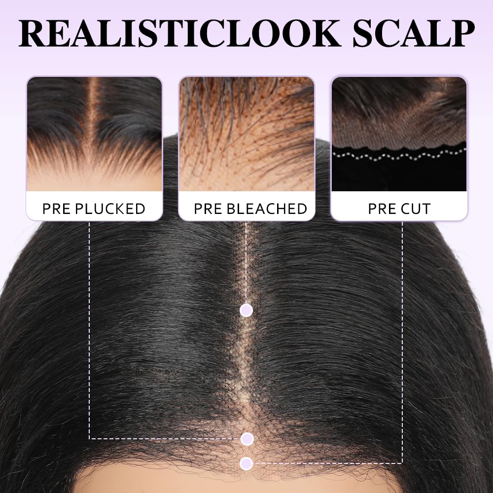 GUDOZO wig showing lightweight 3D dome cap for comfort.
