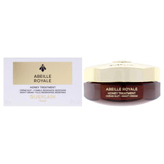 Guerlain Abeille Royale Night Cream bottle ready for nighttime skincare.