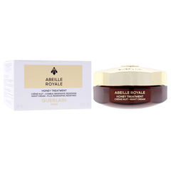 Eco-friendly packaging concept highlighting Guerlain Abeille Royale Night Cream.
