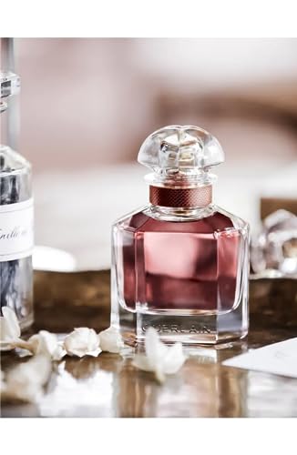 Guerlain Mon Eau de Parfum Intense outer box - premium packaging hints at luxury.