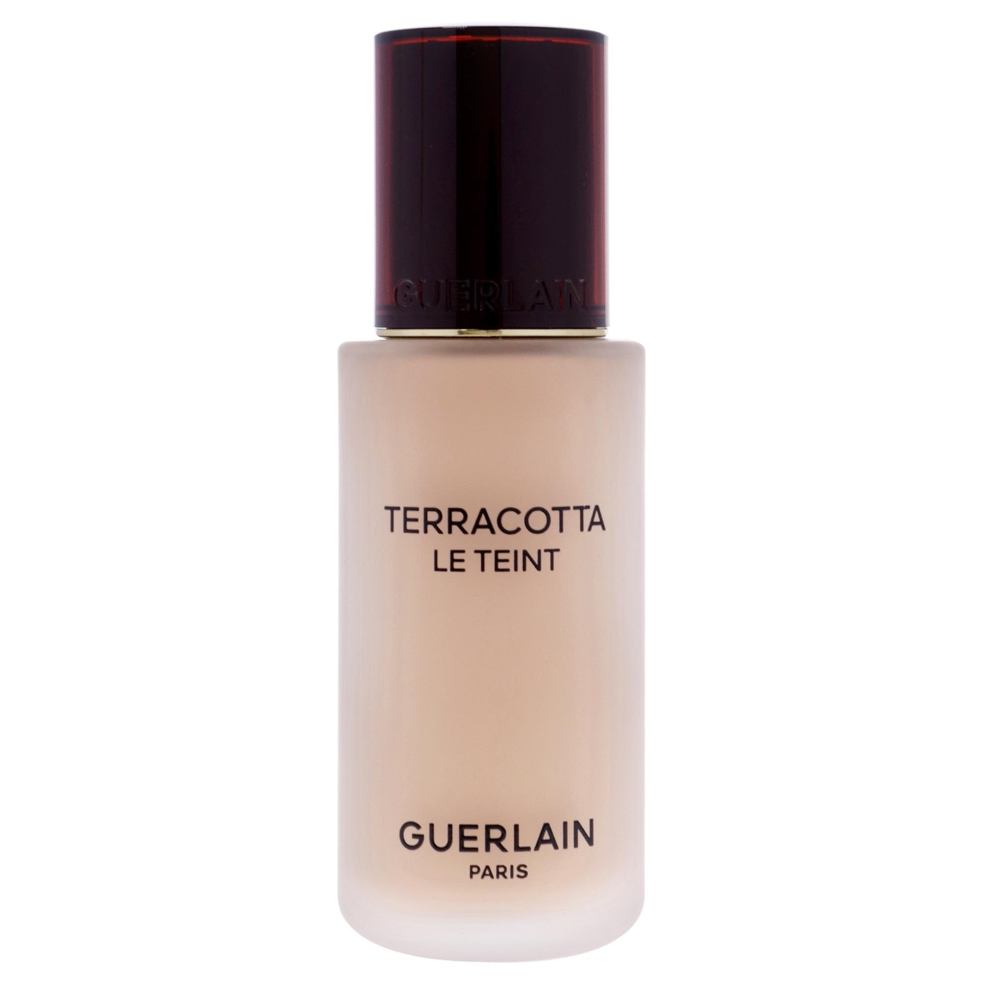 Guerlain Terracotta Le Teint swatch on skin reveals buildable coverage.
