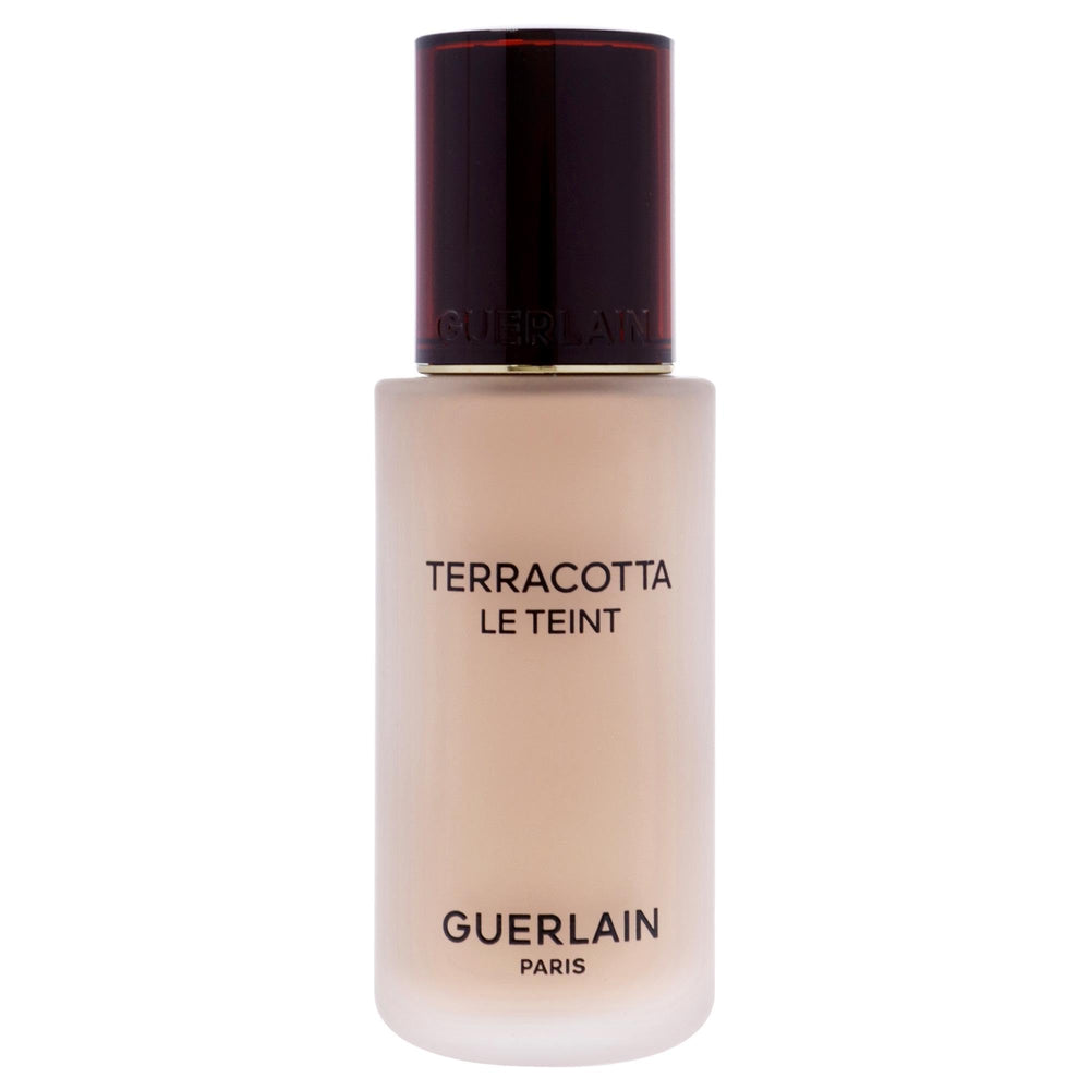 Guerlain Terracotta Le Teint swatch on skin reveals buildable coverage.