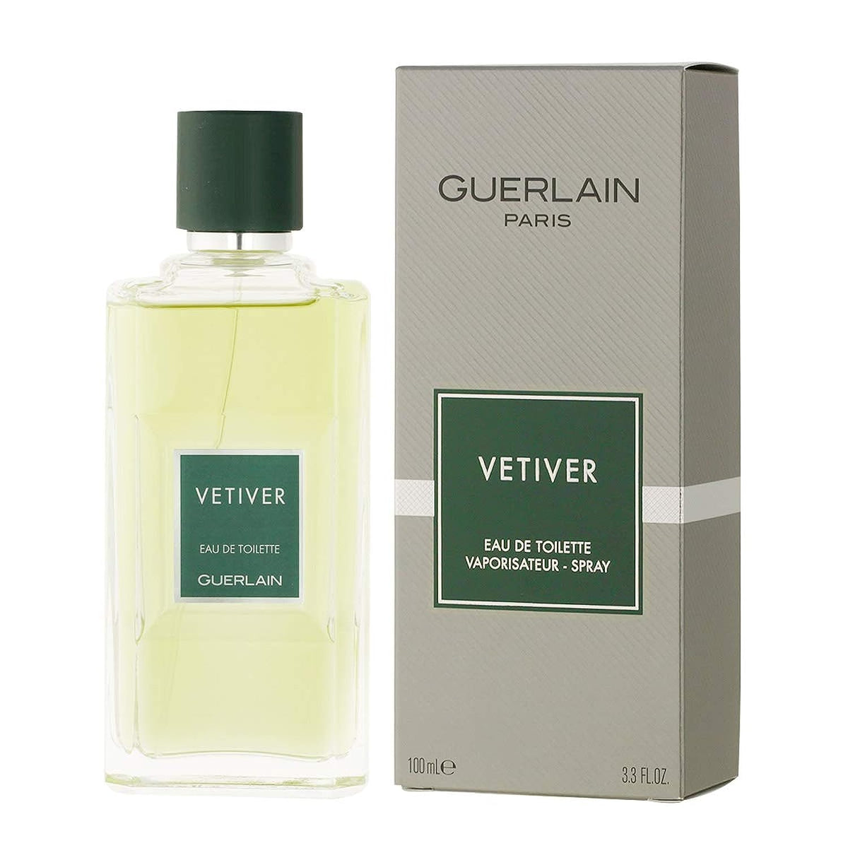 Guerlain Vetiver by Guerlain bottle front showing timeless masculine fragrance