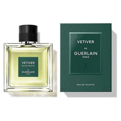 Guerlain Vetiver by Guerlain bottle side highlighting premium design and silhouette