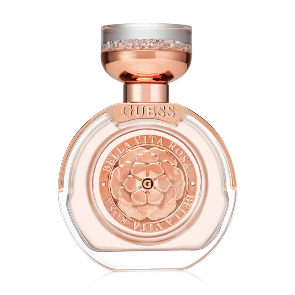 GUESS Bella Vita Rosa on wrist test, ready to sample its fruity floral charm.