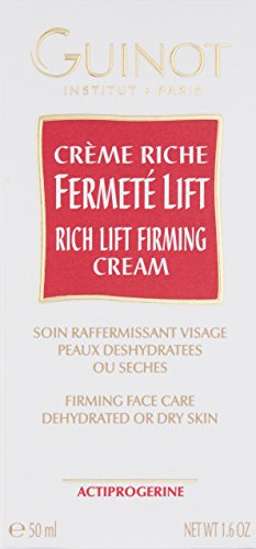 Guinot Rich Lift Cream texture swirl showing rich hydration
