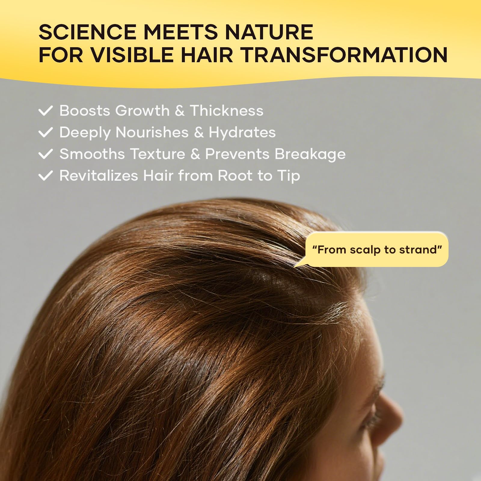 Gulizzmonis Batana Oil scalp massage for frizz control and root strength.