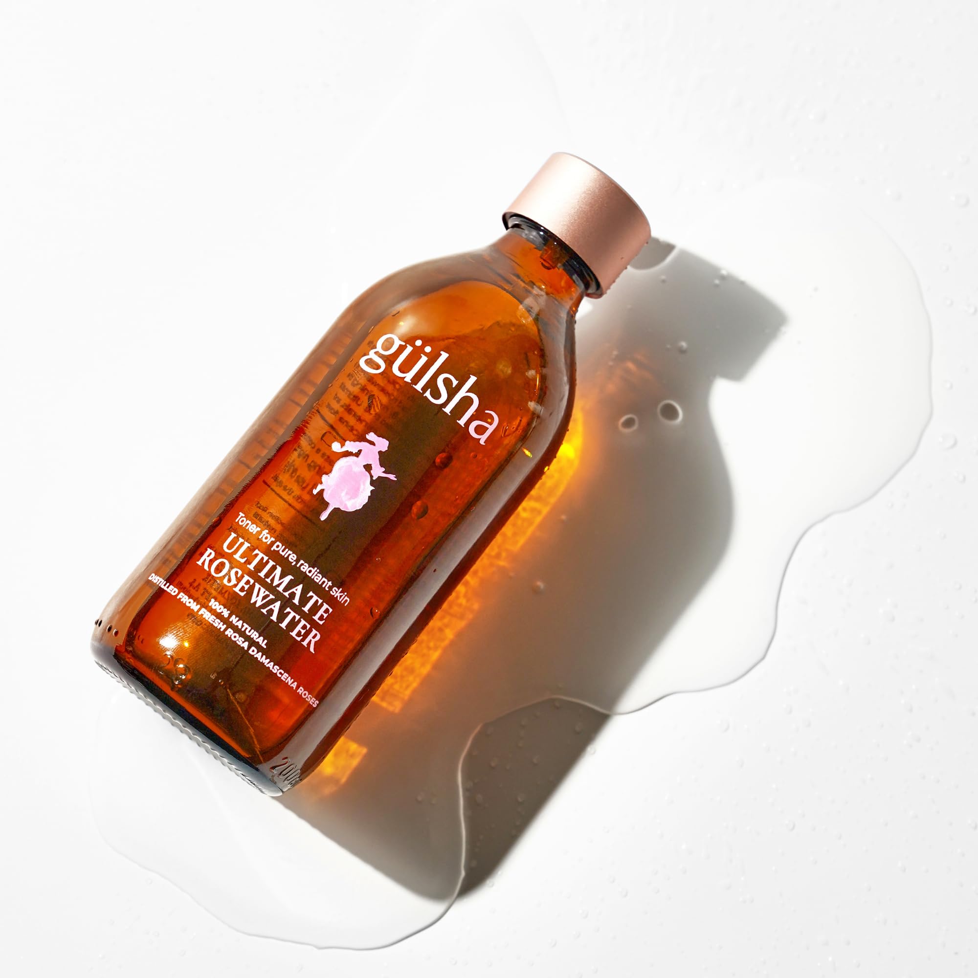 Dermatologically-tested gülsha Rosewater suitable for sensitive skin