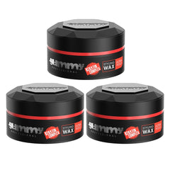Gummy Ultra Hold Wax bottle closeup showing all-day hold potential for versatile styles.