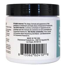 Gun Oil Stroke 29 jar texture emphasizes natural botanicals for skin care.