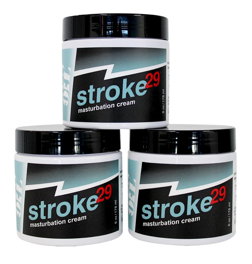 Gun Oil Stroke 29 massage-ready cream demonstrates versatile use beyond solo play.