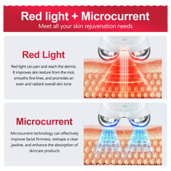 Gunfay EP-300 microcurrent head enhances energy delivery for refined texture.