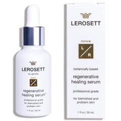 Gunilla Of Sweden LEROSSETT serum bottle for gentle hydration and post-blemish care.
