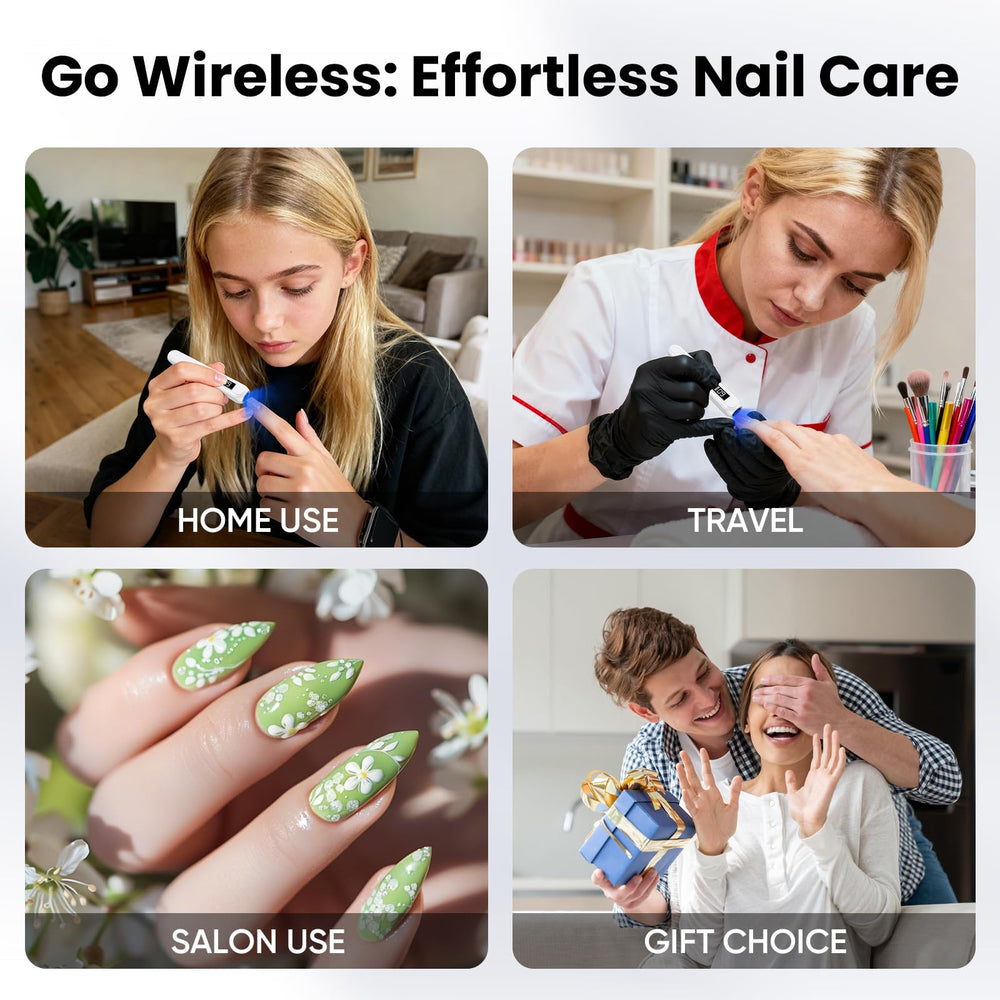 Guowo travel-friendly compact design for on-the-go nails