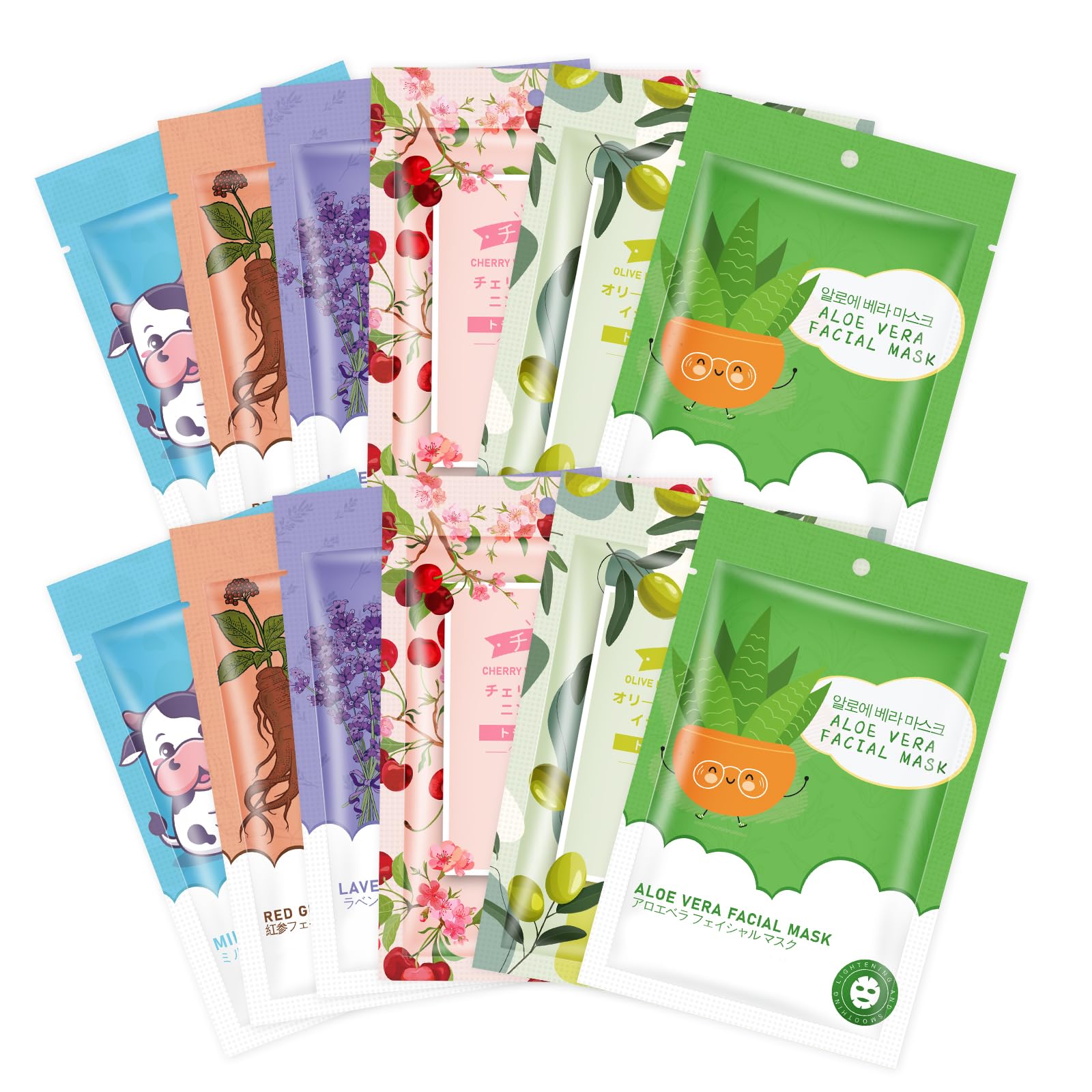 GUOYAOLIFU gift-ready face masks ideal for spa parties and celebrations.