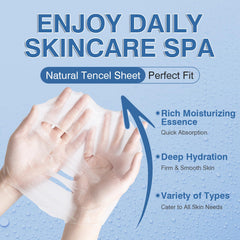 GUOYAOLIFU Hyaluronic Acid serum sheet mask delivers deep moisture