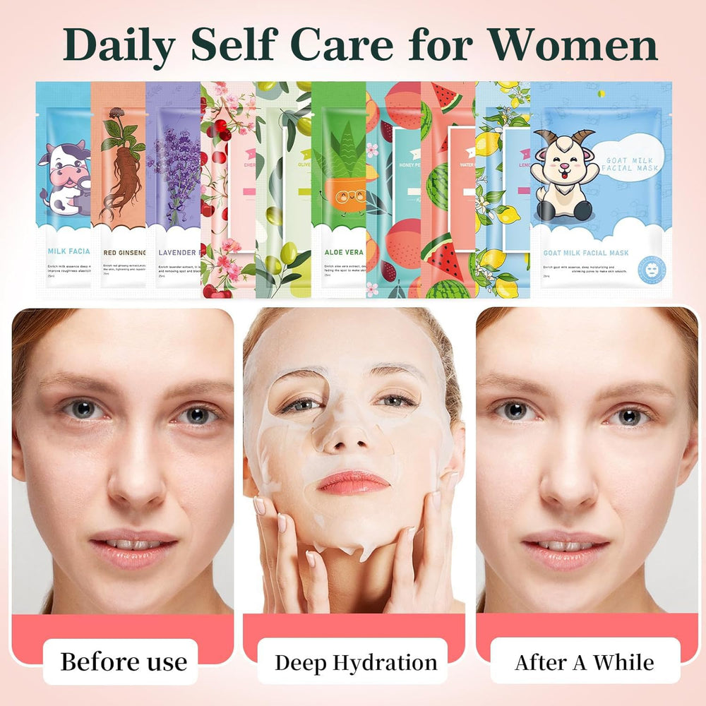 GUOYAOLIFU olive watermelon mask moisturizes gently and refines texture