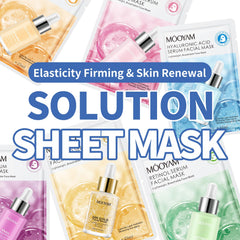 GUOYAOLIFU Retinol serum sheet mask targets fine lines softly
