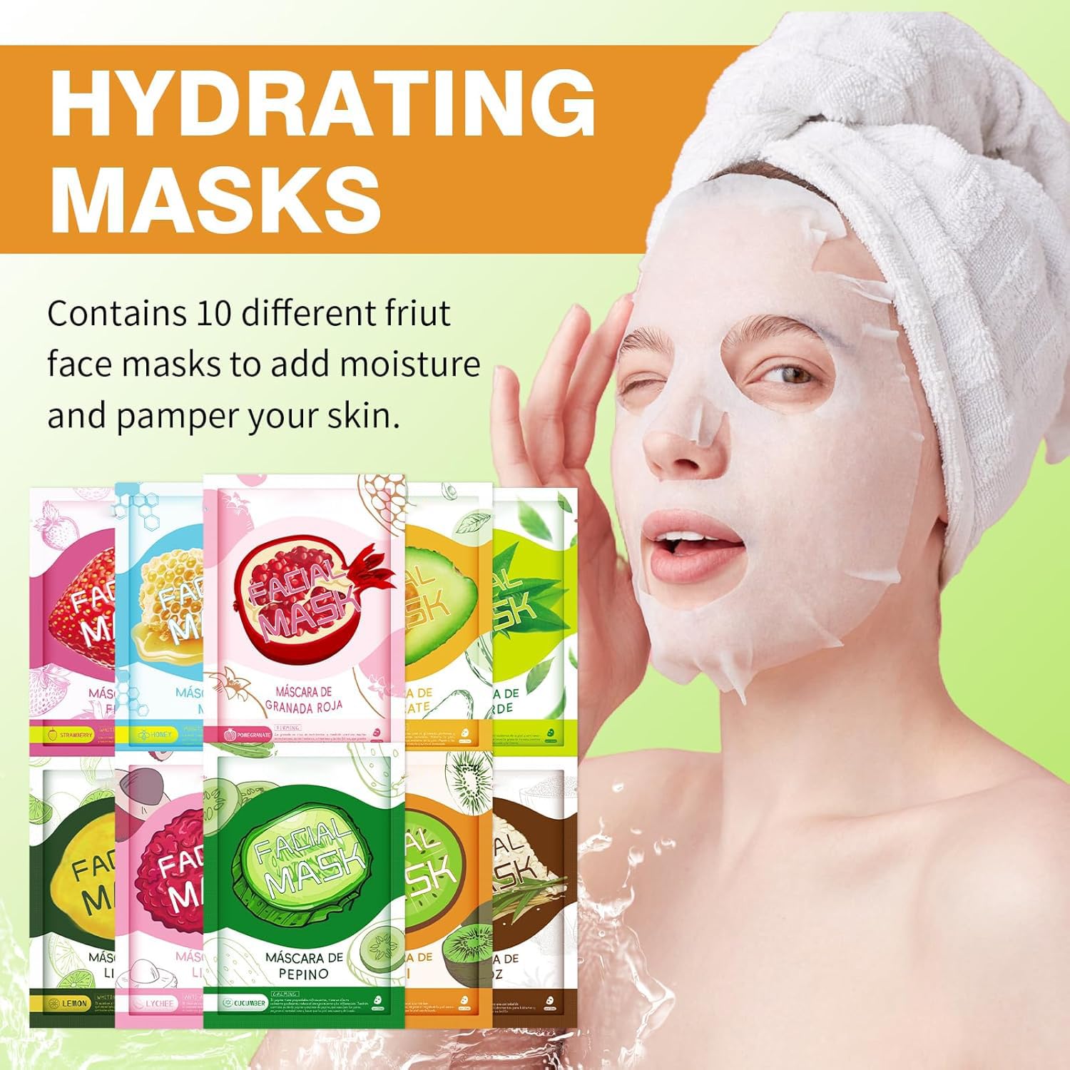 GUOYAOLIFU soft glow after mask for smoother skin.