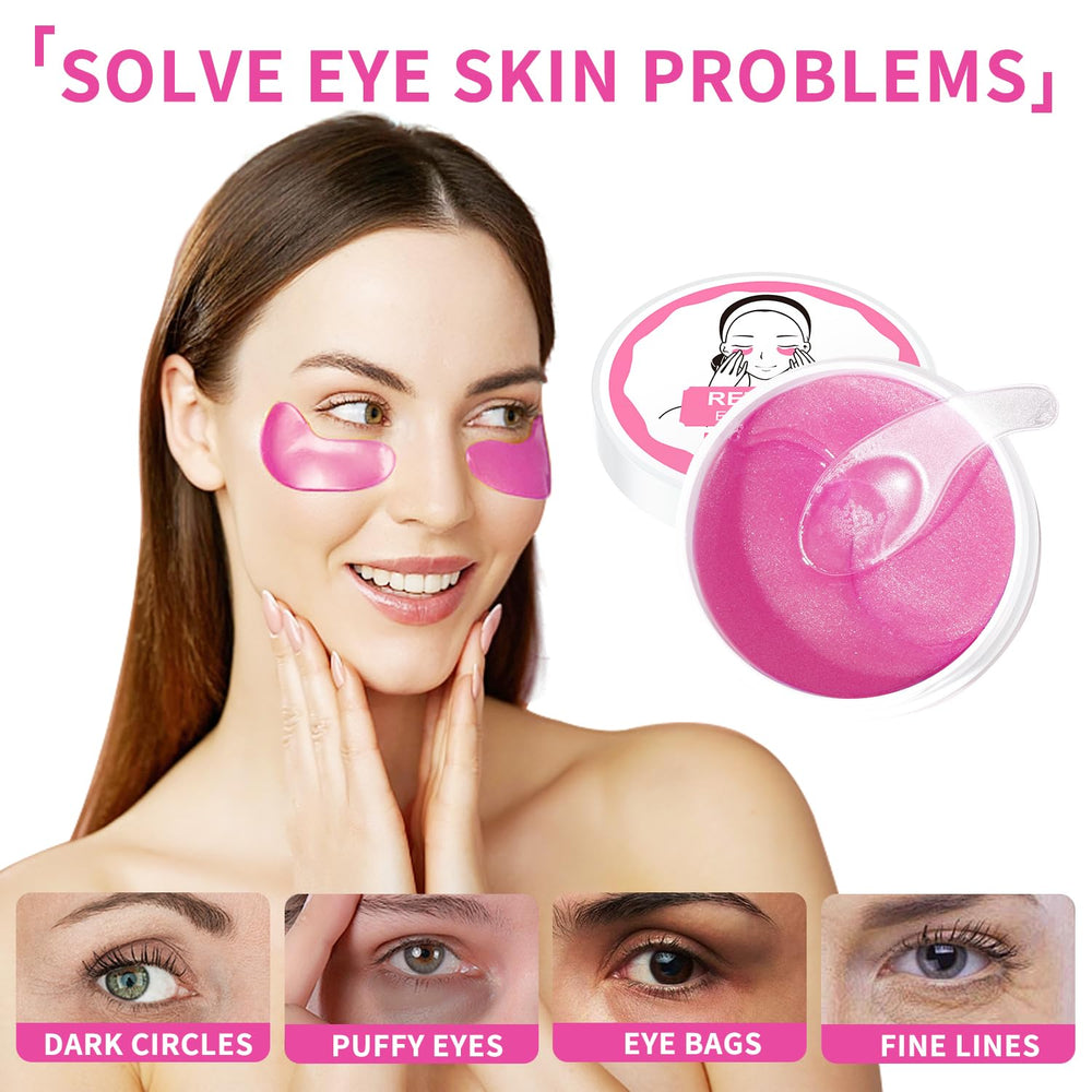 After-use GUOYAOLIFU patches leave skin looking smoother.