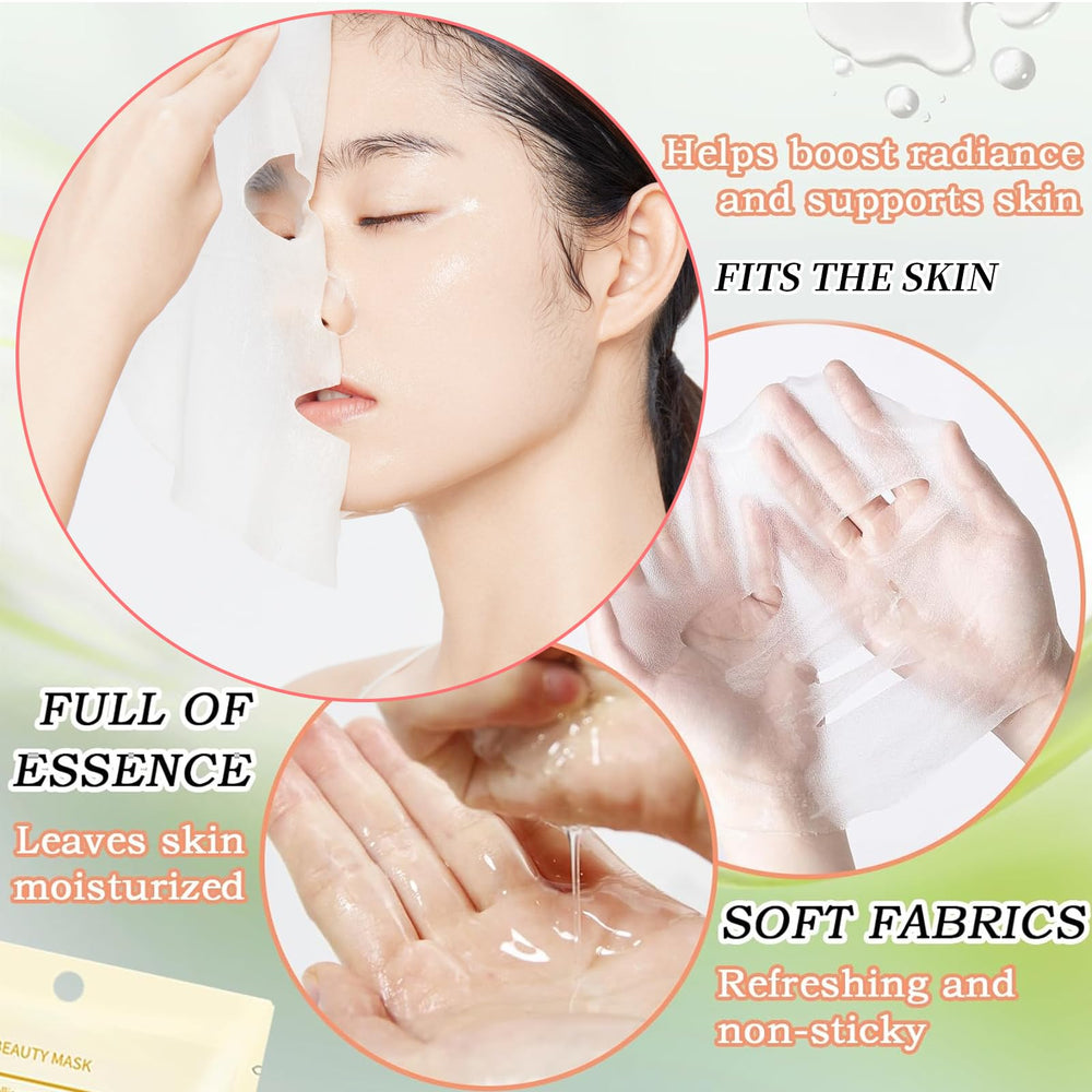 GUOYAOLIFU vegan cruelty-free mask gentle on sensitive skin.