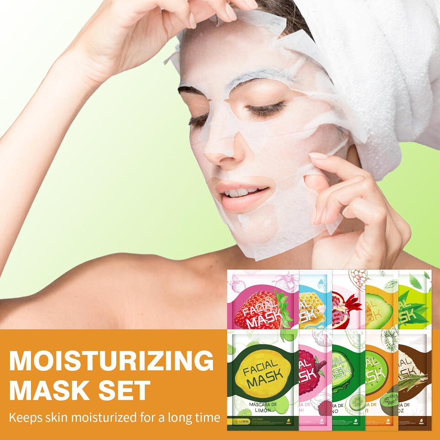GUOYAOLIFU vegan cruelty-free face mask for ethical skincare.