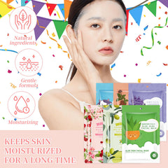 GUOYAOLIFU vitamin C enriched mask nourishes and supports even skin tone.