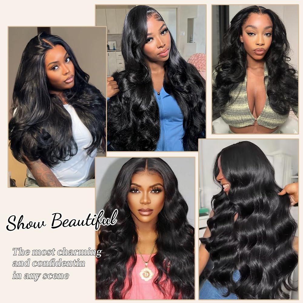 Gurdan pre-plucked hairline wig ready-to-wear straight from the box