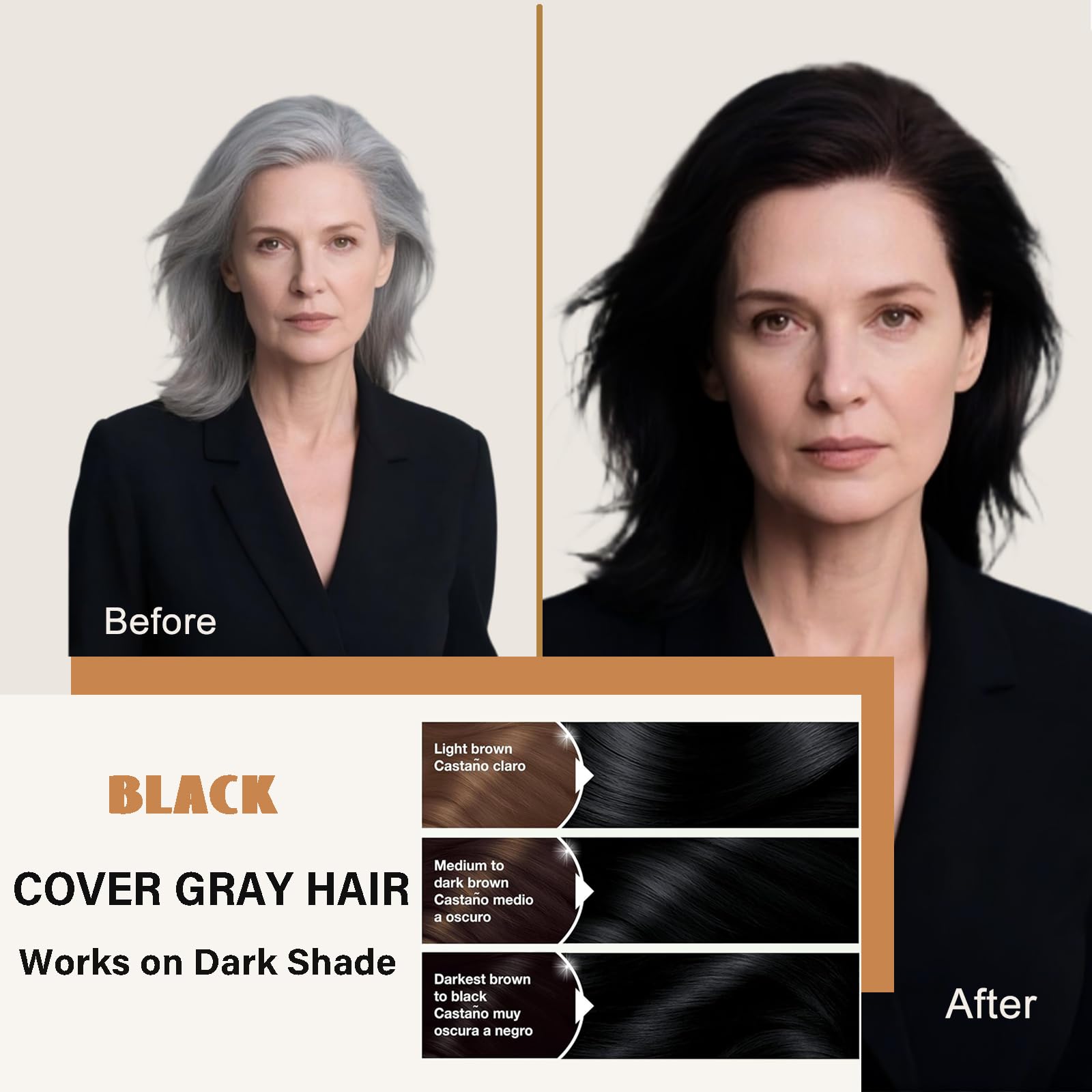 GURKOOYD 3-in-1 shampoo-conditioner-dye packaging and branding