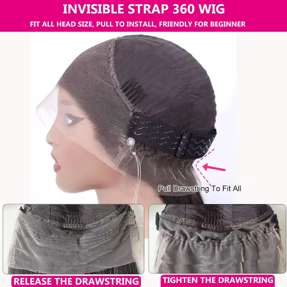 Gurxen pre-plucked hairline wig ready for natural-looking styling.