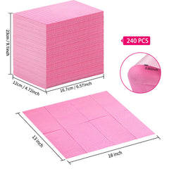 Gusnilo Nail Art Table Mat disposable design for easy cleanup