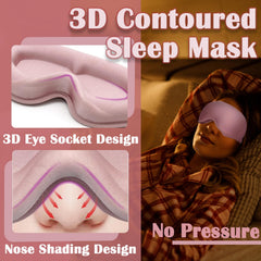 Gusonse no-pressure eye mask design for comfortable rest