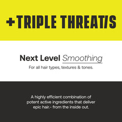 GUSSI HAIRCARE priming shampoo clarifying and prepping hair for keratin treatment.