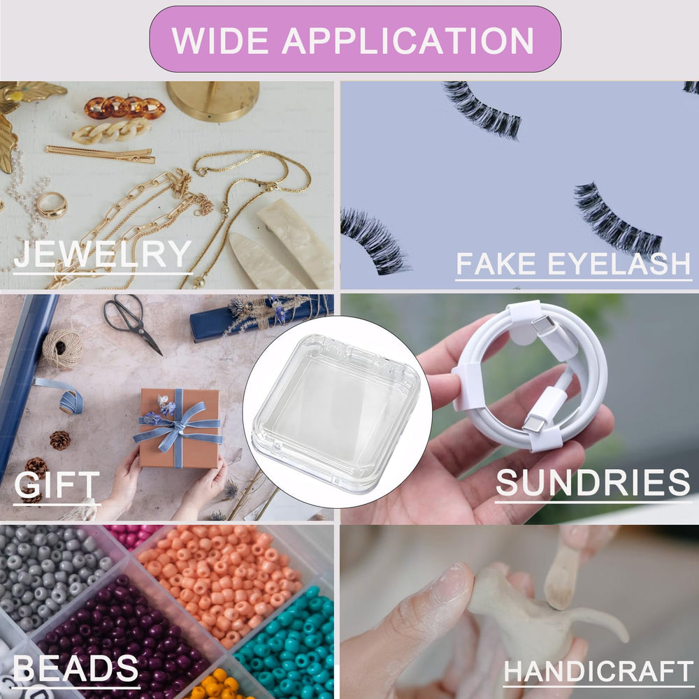 GUXACU premium clear nail boxes offering protection and display