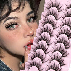 GVEFETIEE wispy fairy lashes 15-20mm adds length with lift