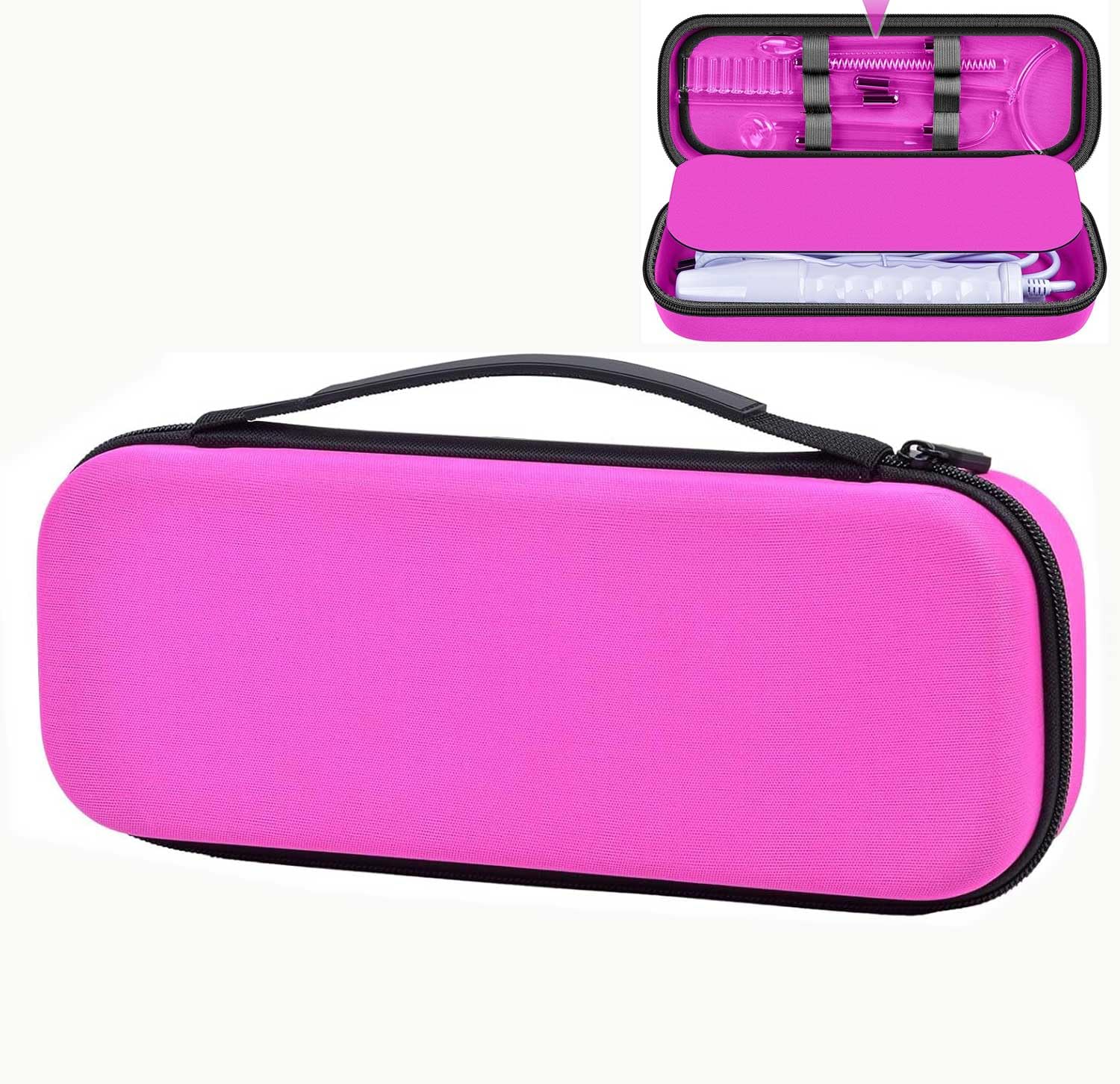 GWCASE case compatible with high frequency box showing organized wand storage and protection.