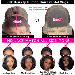 GYAJEP pre-plucked baby hairs aiding a natural hairline and easy wear.