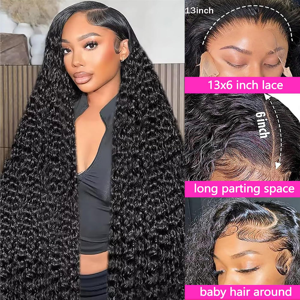 GYAJEP virgin human hair 200% density wig for fullness and natural movement.