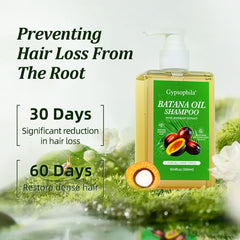 Gypsophila Rosemary Shampoo packaging highlights rosemary infusion for revitalized hair.