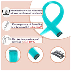 GZVIS back metal clips secure extensions for confident wear.