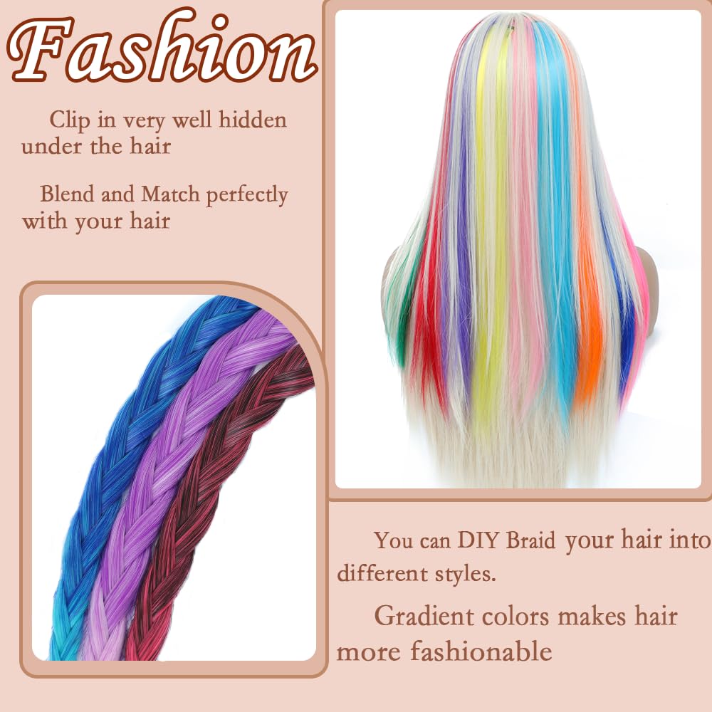 GZVIS Crystal Blue extensions ideal for parties and daily wear.