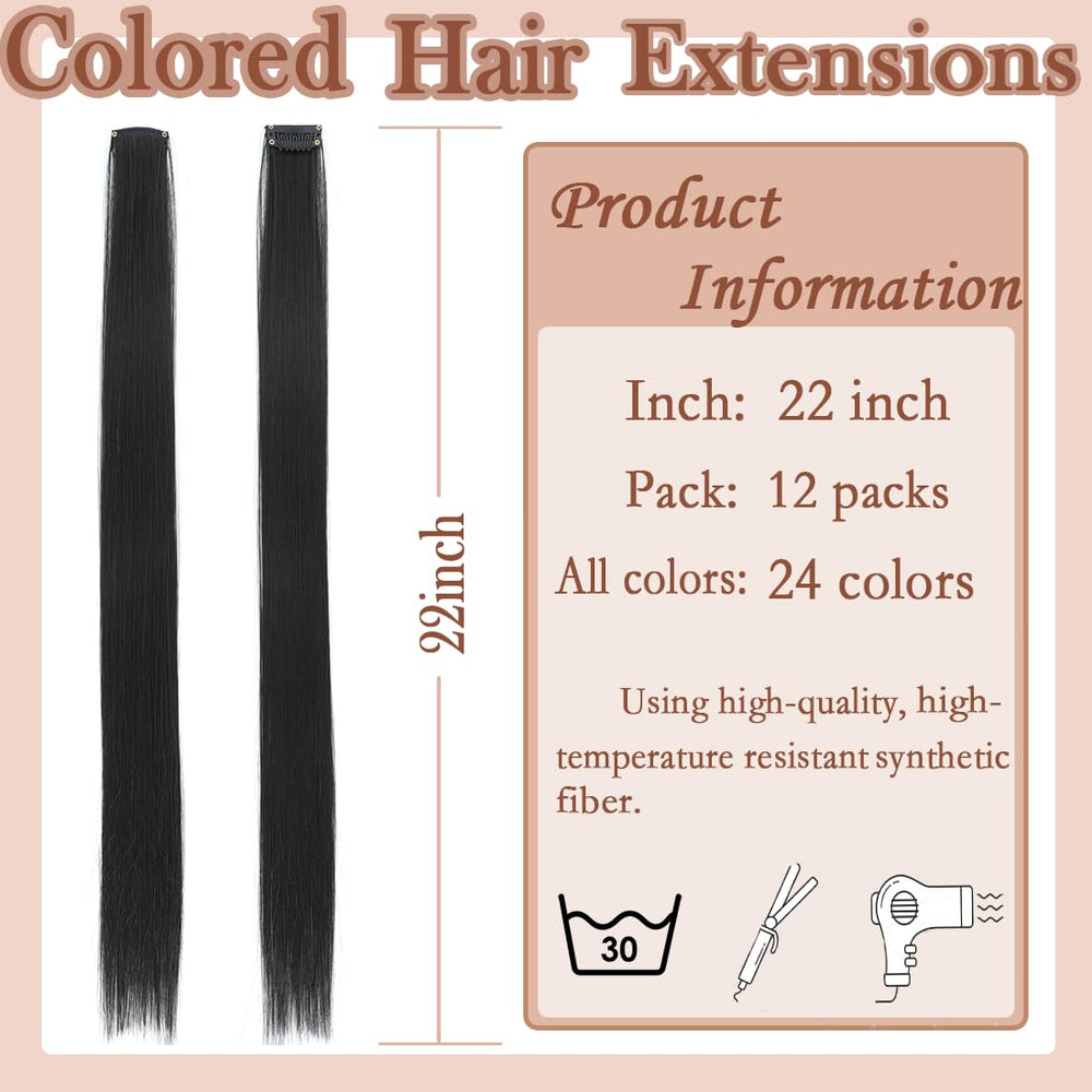 GZVIS individual packaging for each hair piece helps prevent tangling