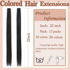 GZVIS individual packaging for each hair piece helps prevent tangling