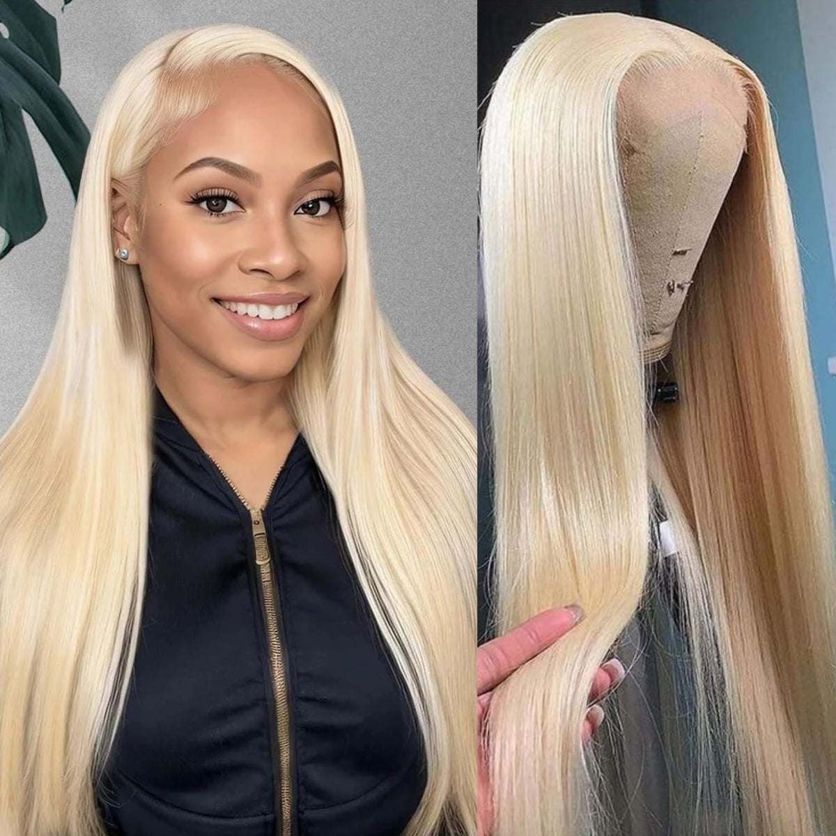 GZX 613 lace front wig straight 20 inch shows smooth, natural movement for daily wear.