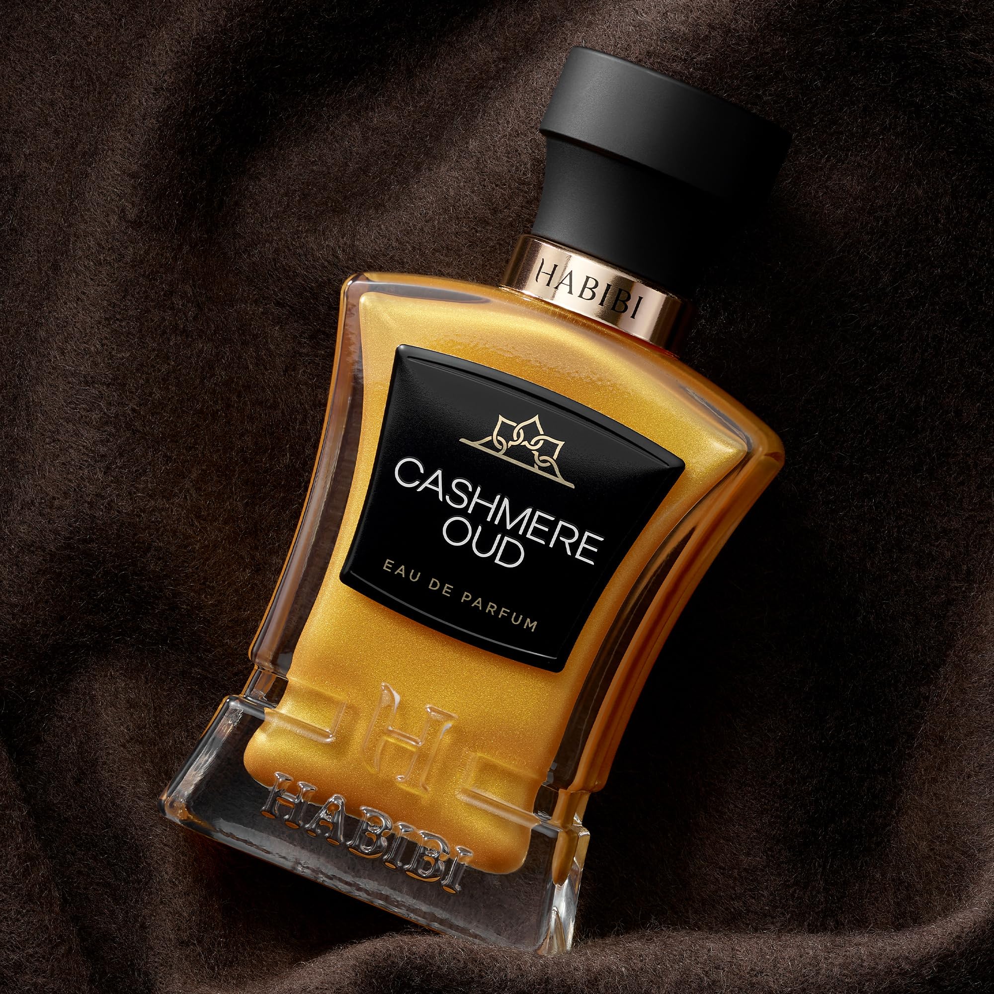 H HABIBI Cashmere Oud base-notes sandalwood and vetiver create lasting foundation