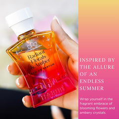 H HABIBI Radiant Florals & Amber Musk packaging box signals luxury gift.