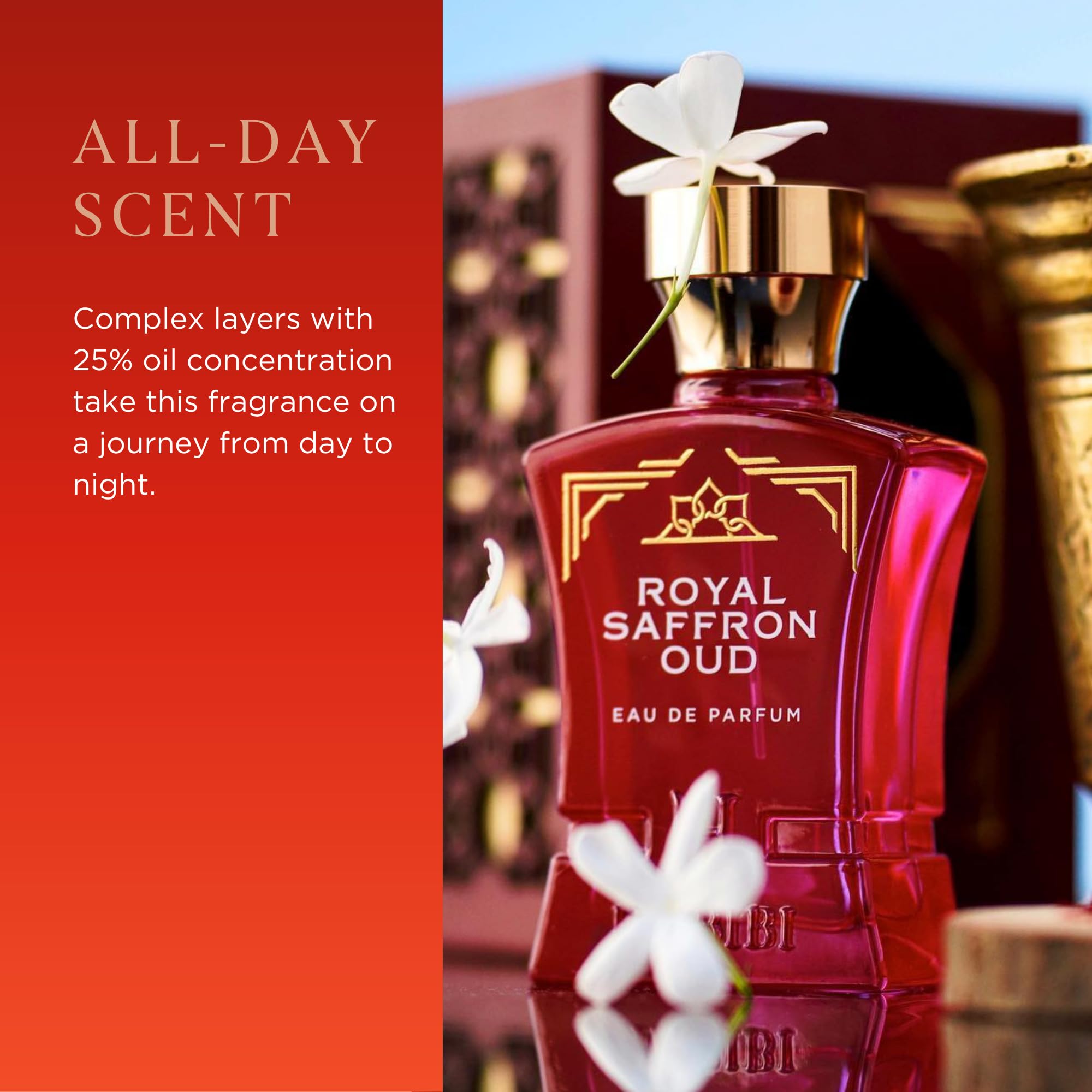 Gift-ready perfume presentation for daily wear suitability