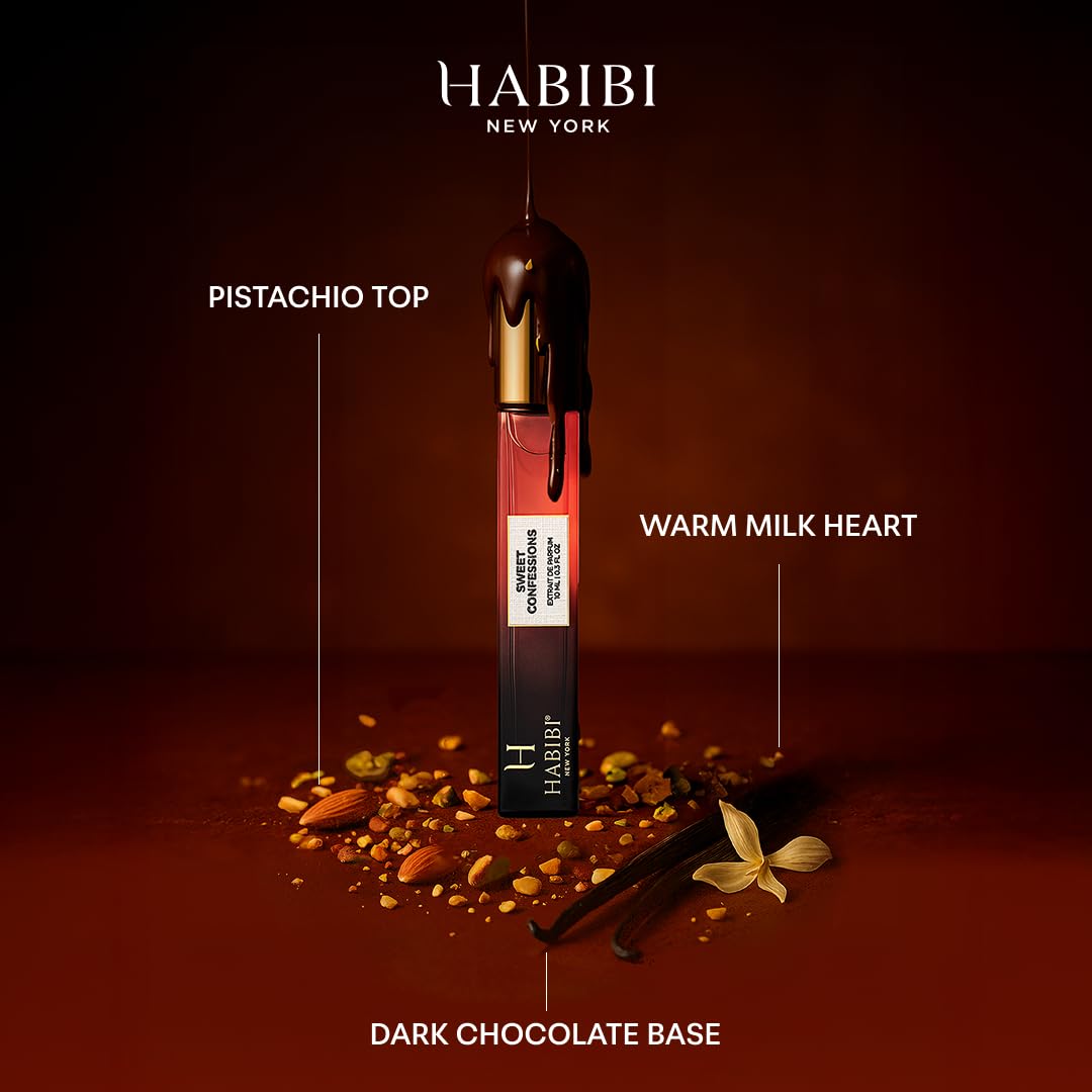 Elegant packaging box for H HABIBI Sweet Confessions gift set