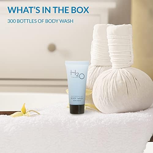 H2O Therapy bulk hotel amenities pack designed to reduce waste